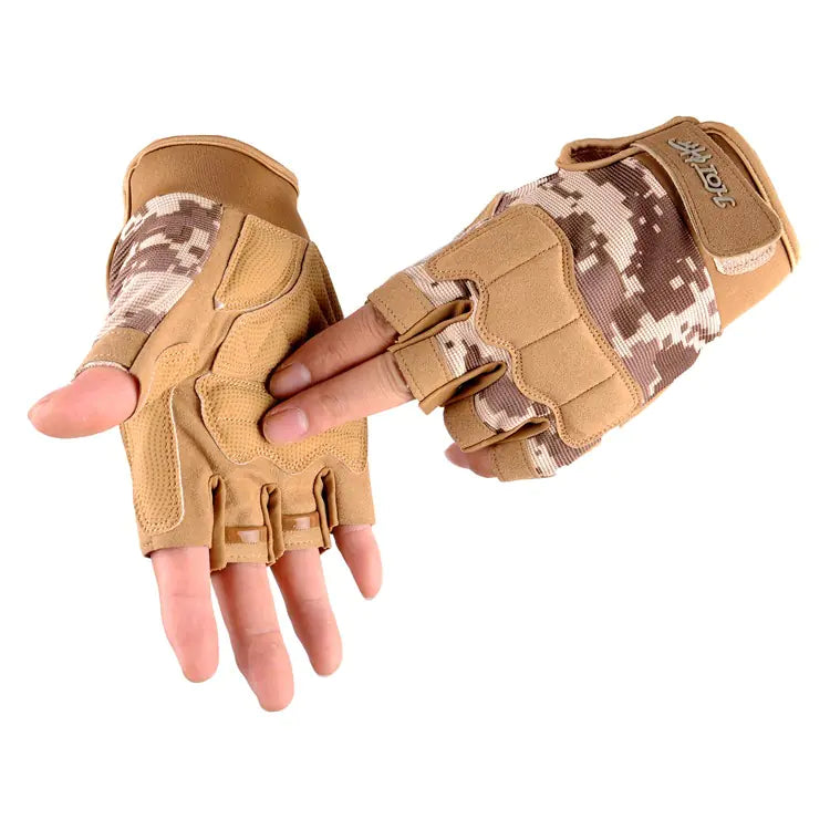 Tactical Half Finger Gloves for Outdoor Sports Training