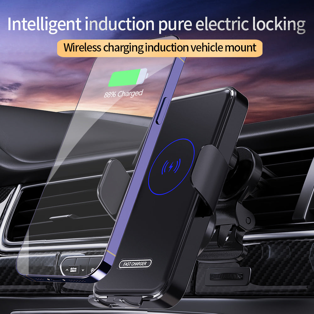 Wireless 15W Fast Charging Car Phone Holder
