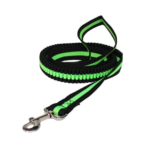 Flexible Pet Leash with Adjustable Grip for Small to Medium Canines