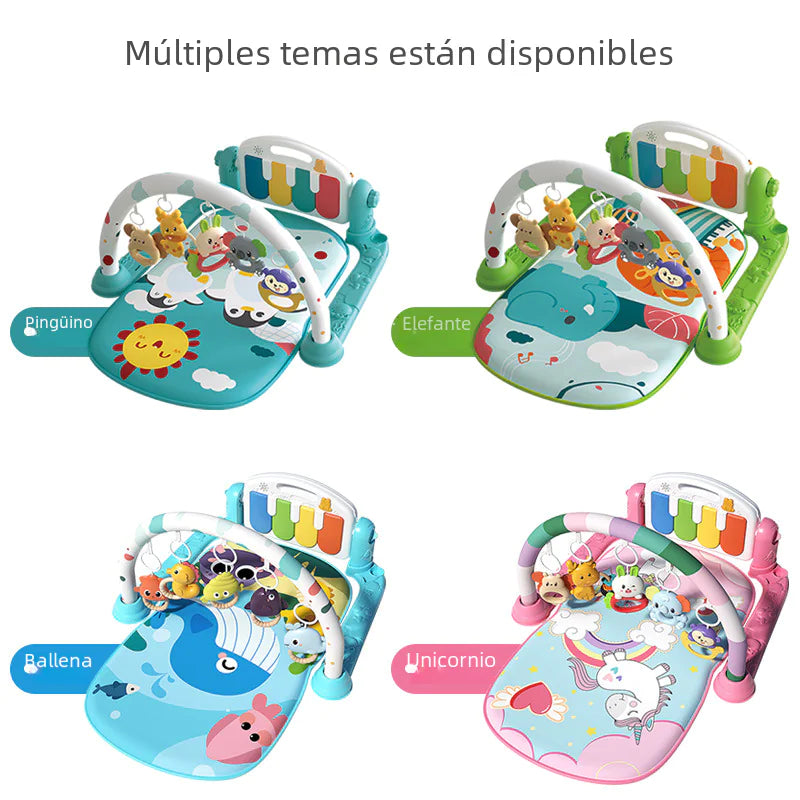 Musical Baby Gym Play Mat Piano Toy for Newborns