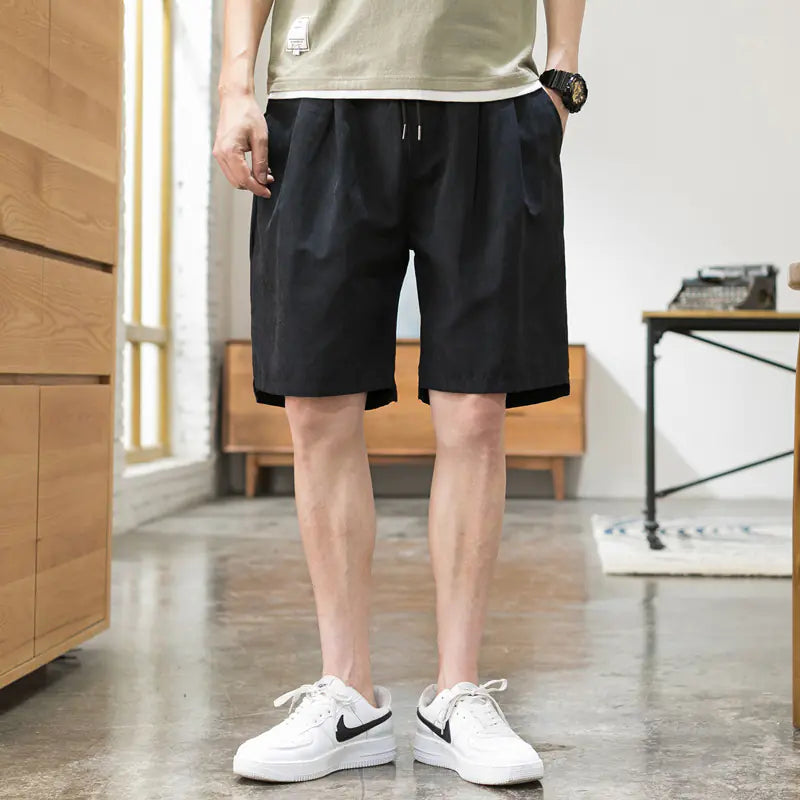 Trendy Korean Style Five-Point Shorts