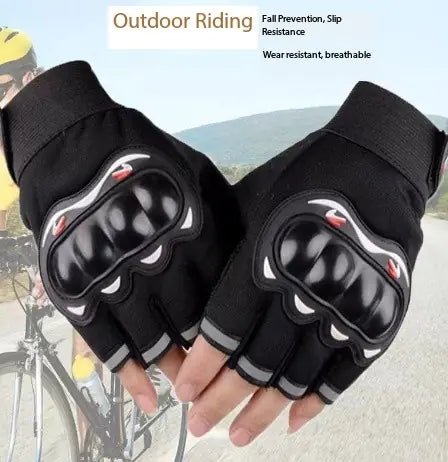 Men's Half-Finger Tactical Gloves for Outdoor Sports