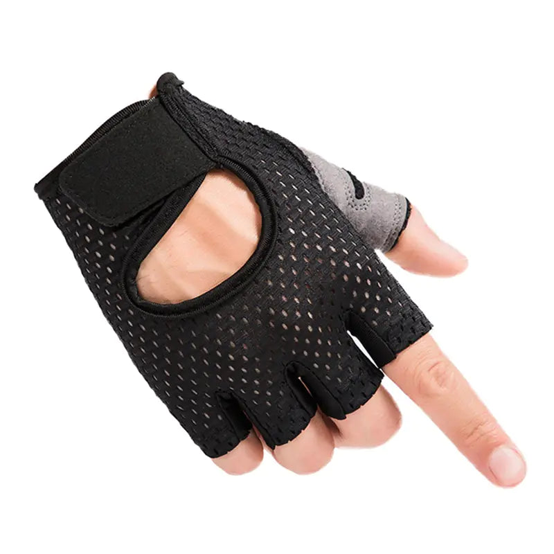 Half-Finger Sports Gloves for Outdoor Cycling and Fitness