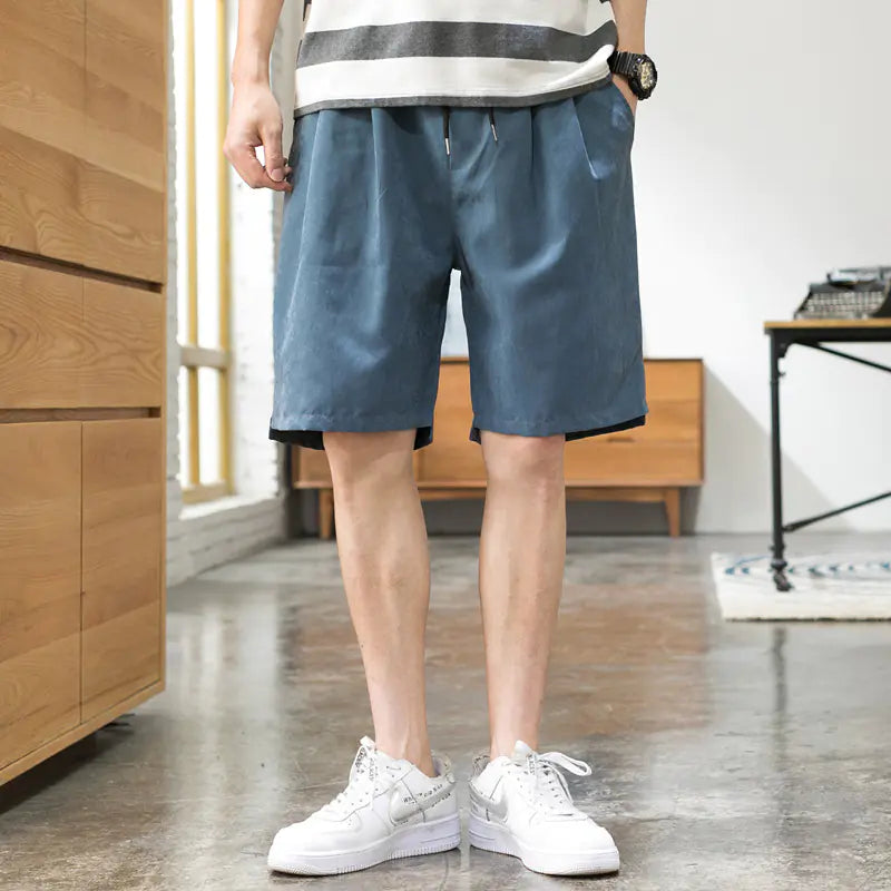 Trendy Korean Style Five-Point Shorts