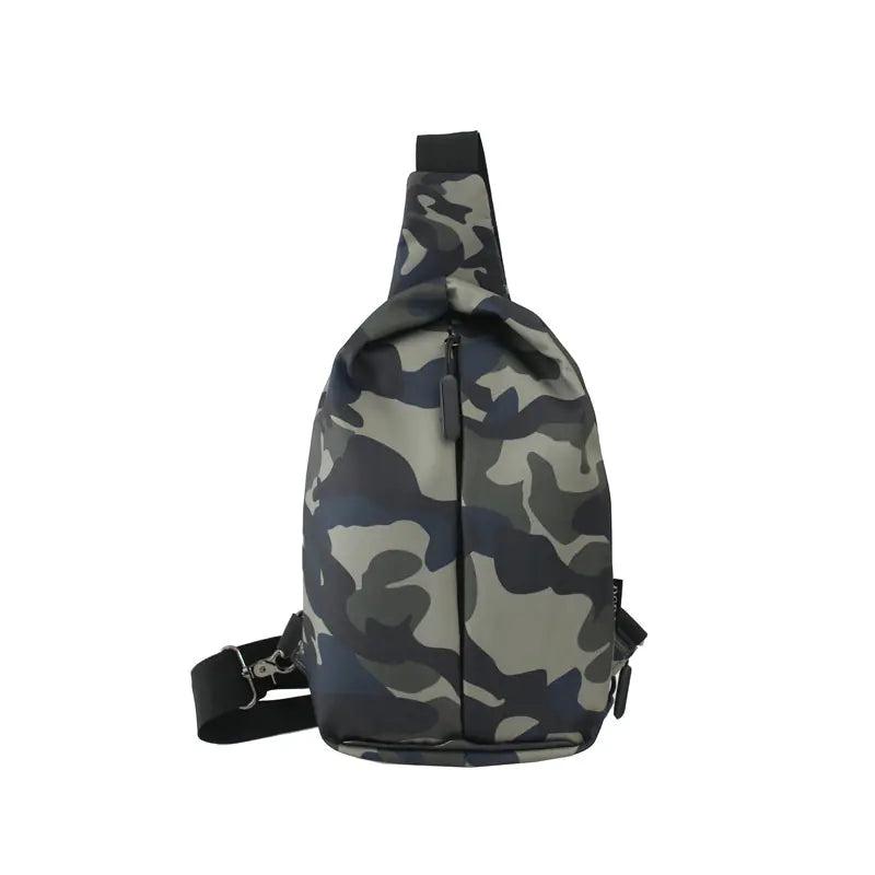 Men's Chest Bag - Oxford Cloth Crossbody Shoulder Bag