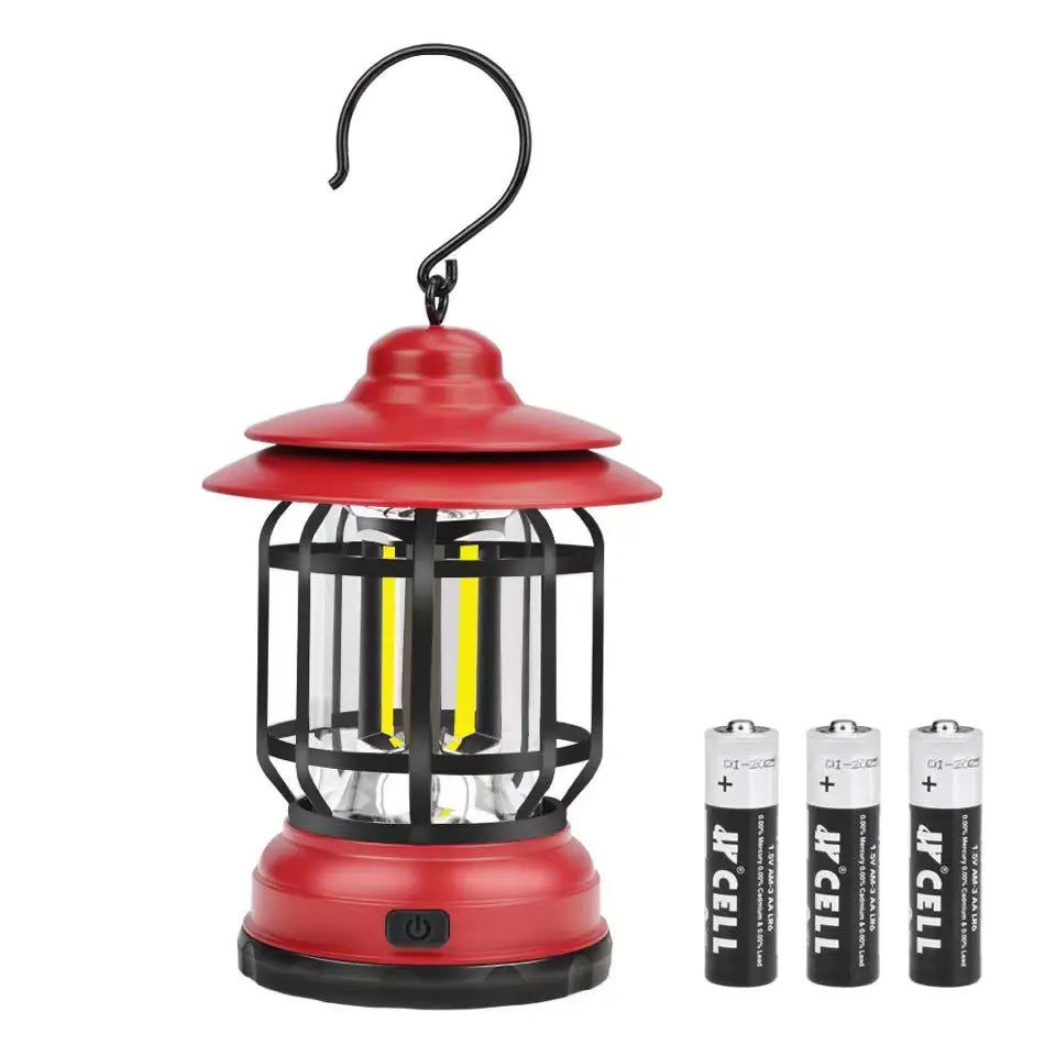 New Vintage Lantern - Outdoor Camping Rechargeable Light