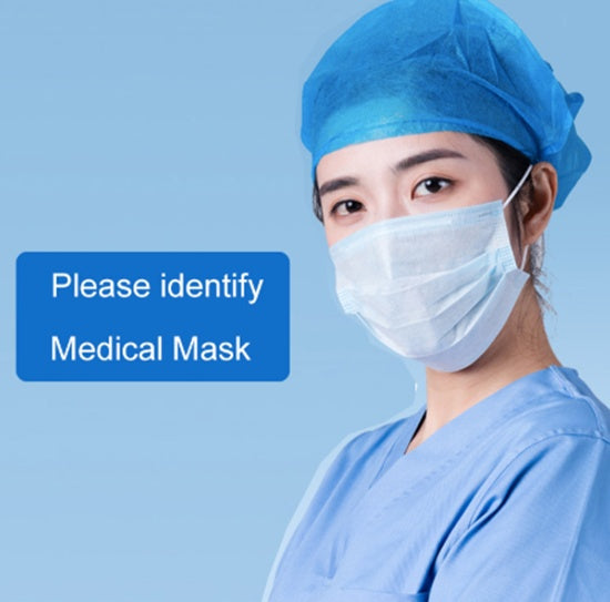 Professional Medical Mask Disposable 3-Ply Face Mask Antiviral