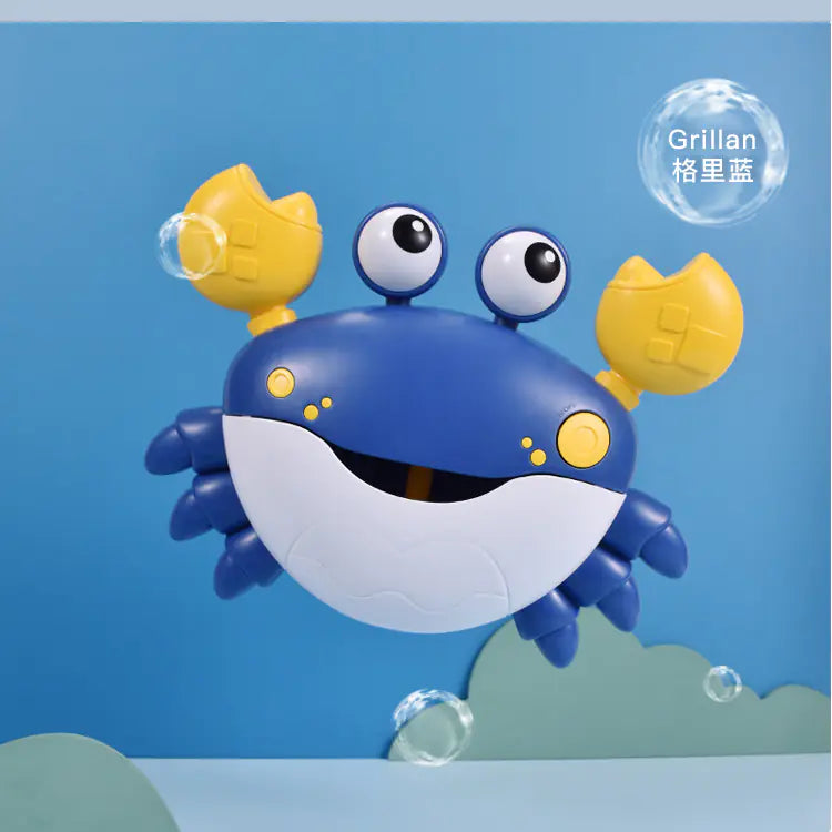 Musical Bubble Crab Toy for Kids' Bath Time