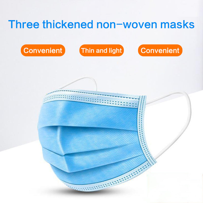 Professional Medical Mask Disposable 3-Ply Face Mask Antiviral