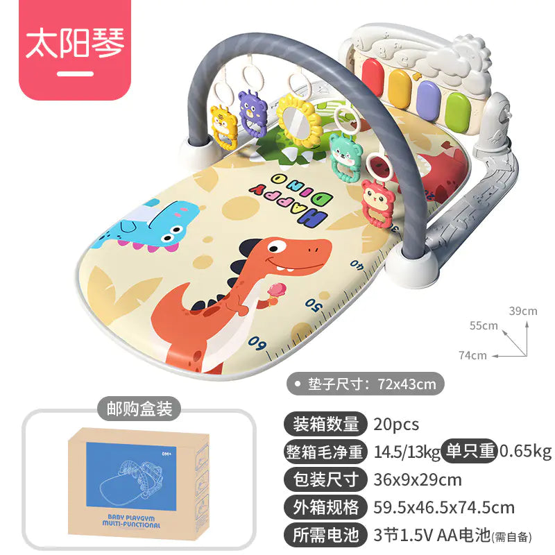 Musical Baby Gym Play Mat Piano Toy for Newborns