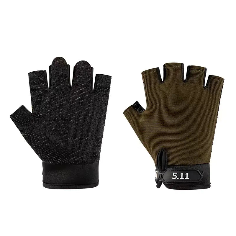 Tactical Half Finger Gloves for Outdoor Training and Cycling