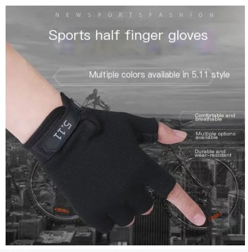 Tactical Half Finger Gloves for Outdoor Training and Cycling
