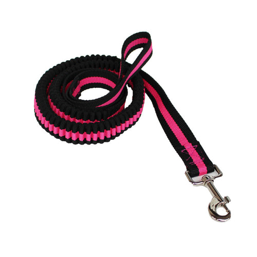 Flexible Pet Leash with Adjustable Grip for Small to Medium Canines