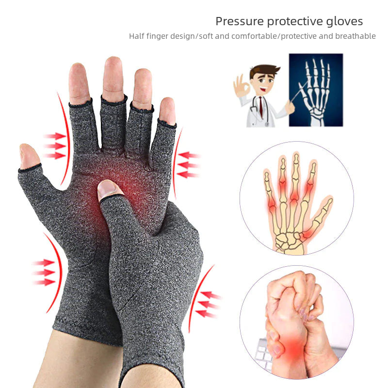 Men's and Women's Outdoor Fitness Half-Finger Gloves
