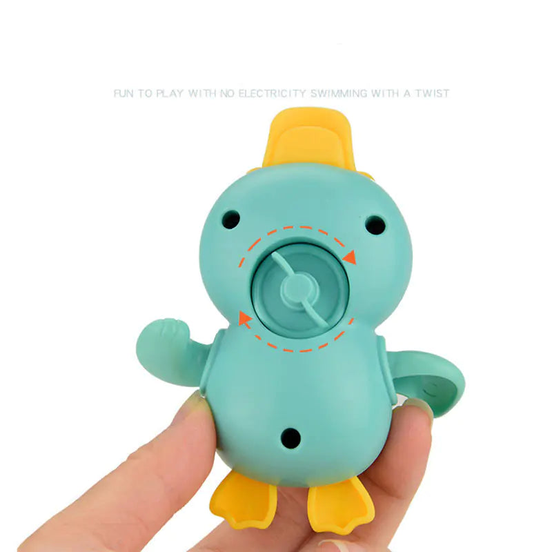 Wind-Up Bath Duck Toy for Kids - Summer Fun