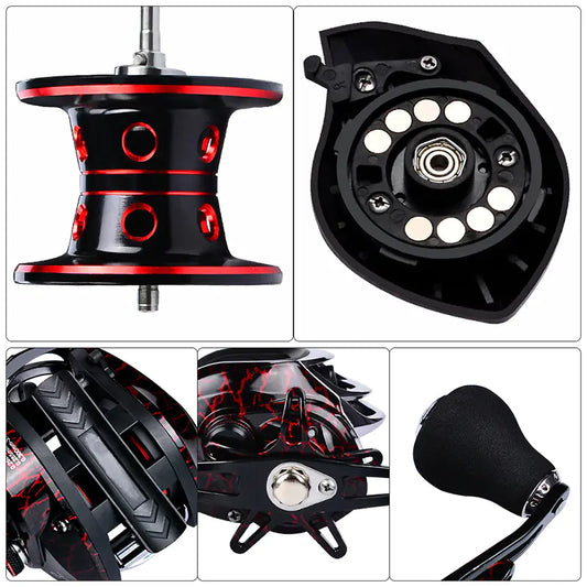 Metal Wire Cup Fishing Reel, Water Drop Reel