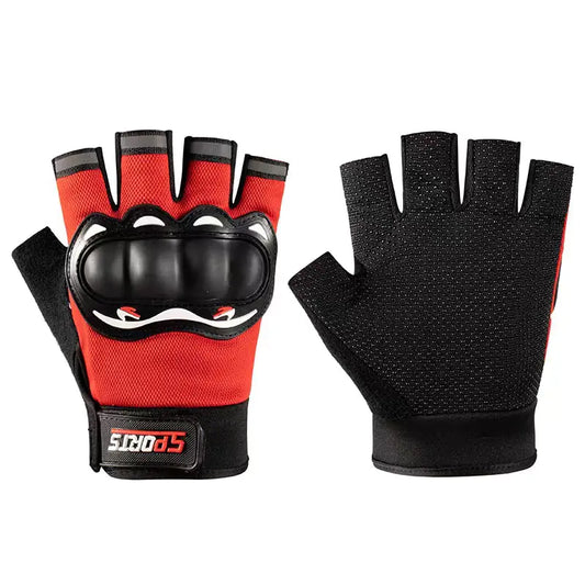 Men's Half-Finger Tactical Gloves for Outdoor Sports