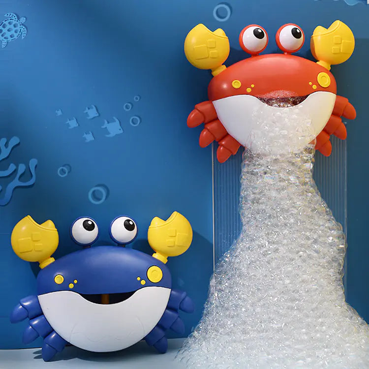 Musical Bubble Crab Toy for Kids' Bath Time