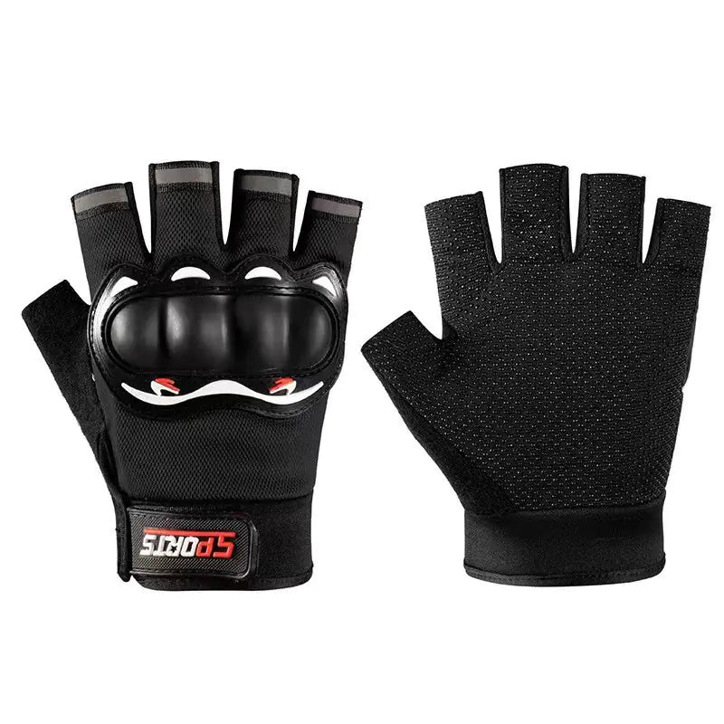 Men's Half-Finger Tactical Gloves for Outdoor Sports