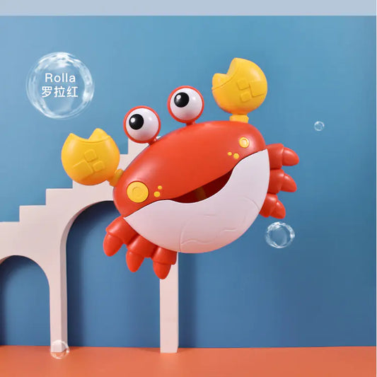 Musical Bubble Crab Toy for Kids' Bath Time