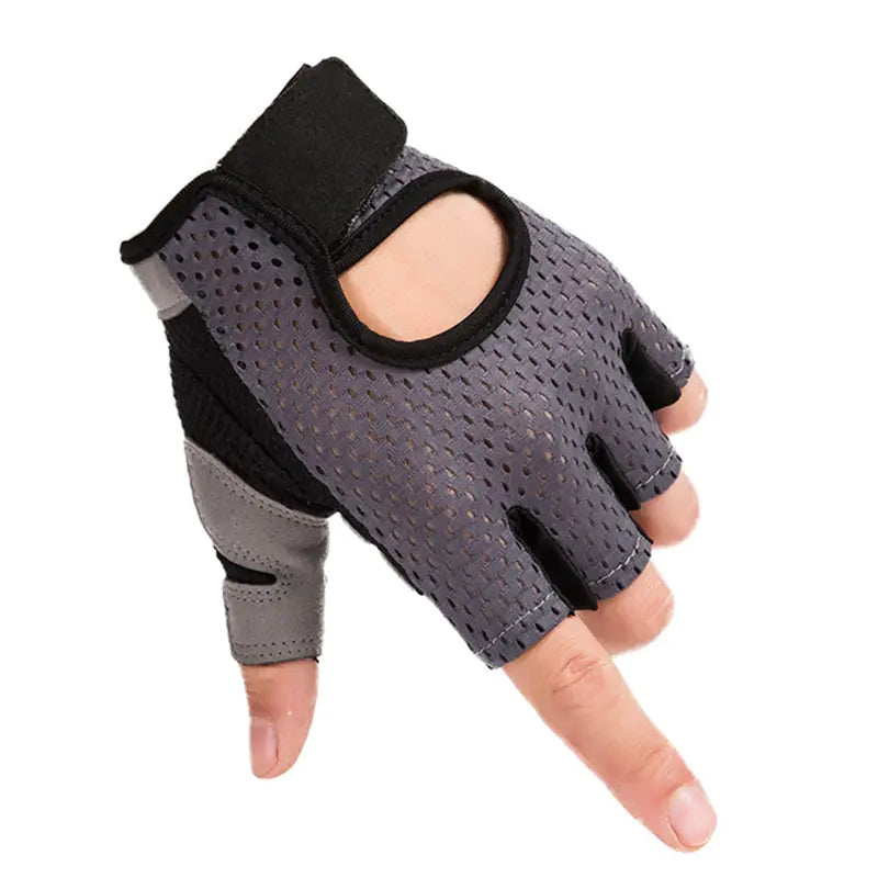 Half-Finger Sports Gloves for Outdoor Cycling and Fitness