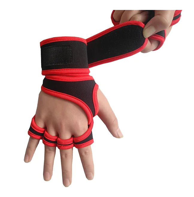Men's and Women's Weightlifting Half-Finger Gloves