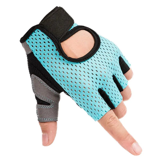 Half-Finger Sports Gloves for Outdoor Cycling and Fitness