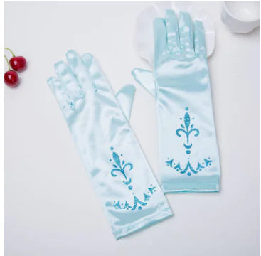 Elsa Princess Gloves for Girls'