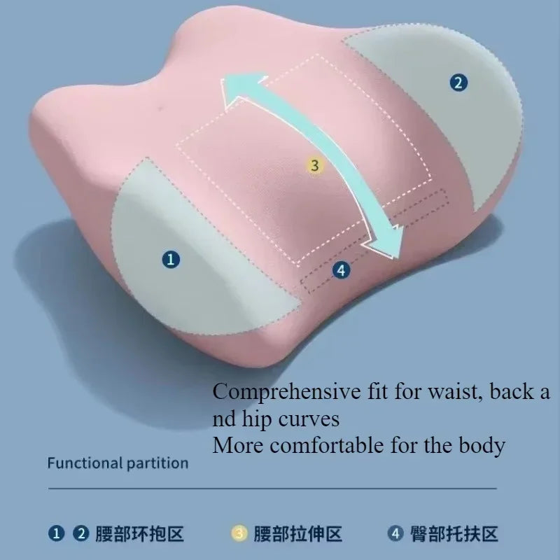 Special Lumbar Support Cushion Sleep Lumbar Pillow Ergonomic Soft
