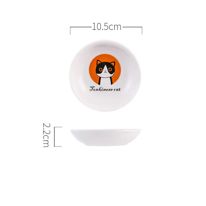 Cat Dish Tableware