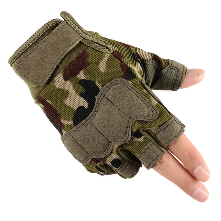 Tactical Half Finger Gloves for Outdoor Sports Training