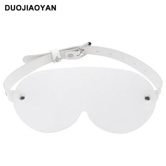 Leather Eye Mask for Cosplay and Role Play Accessories