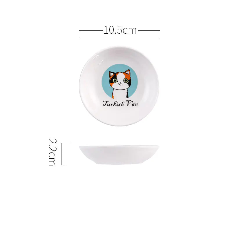Cat Dish Tableware