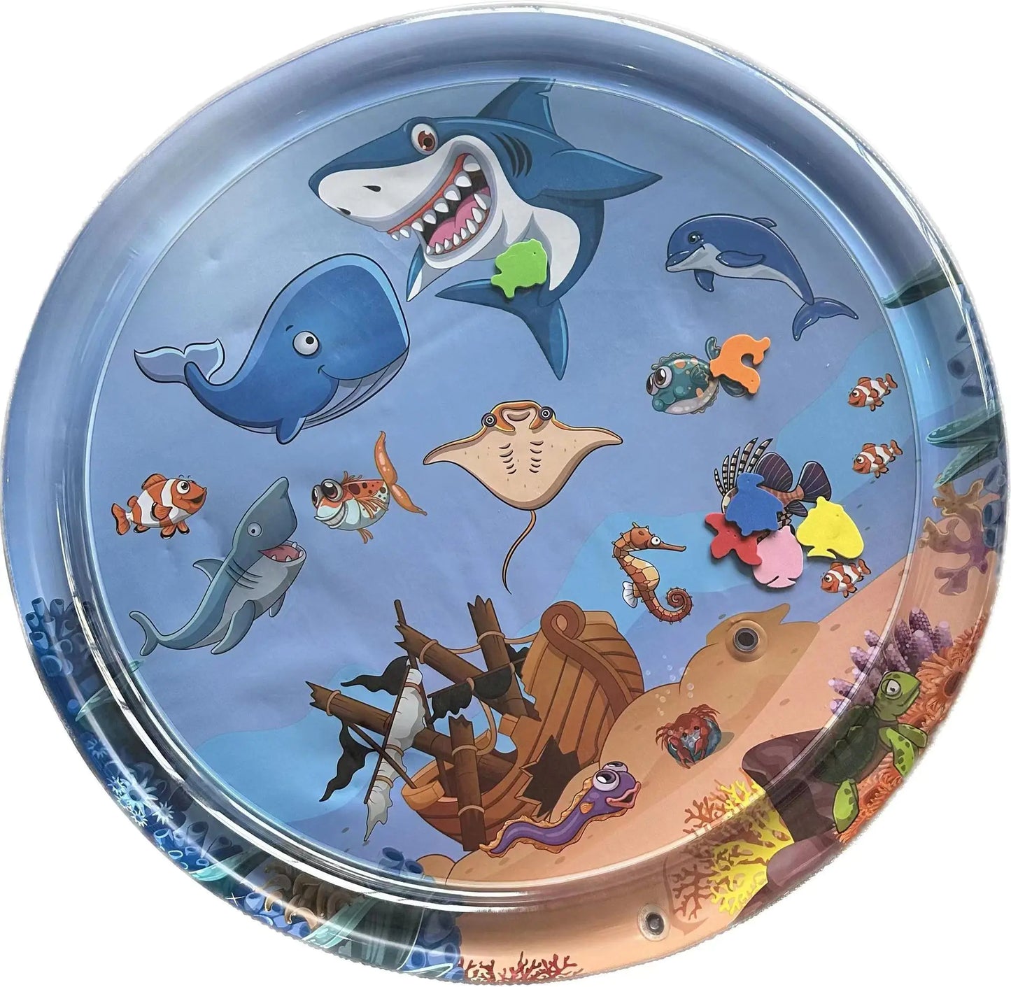 Inflatable Baby Water Pad with Ocean Animals (Wholesale)