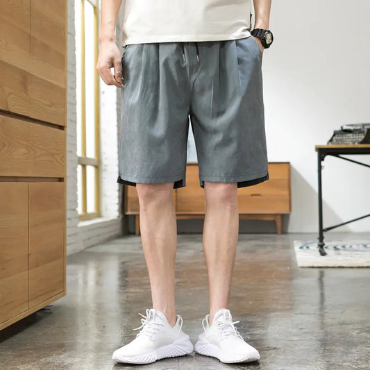 Trendy Korean Style Five-Point Shorts