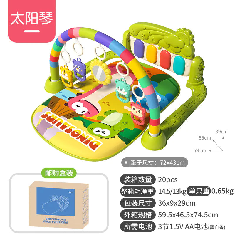 Musical Baby Gym Play Mat Piano Toy for Newborns