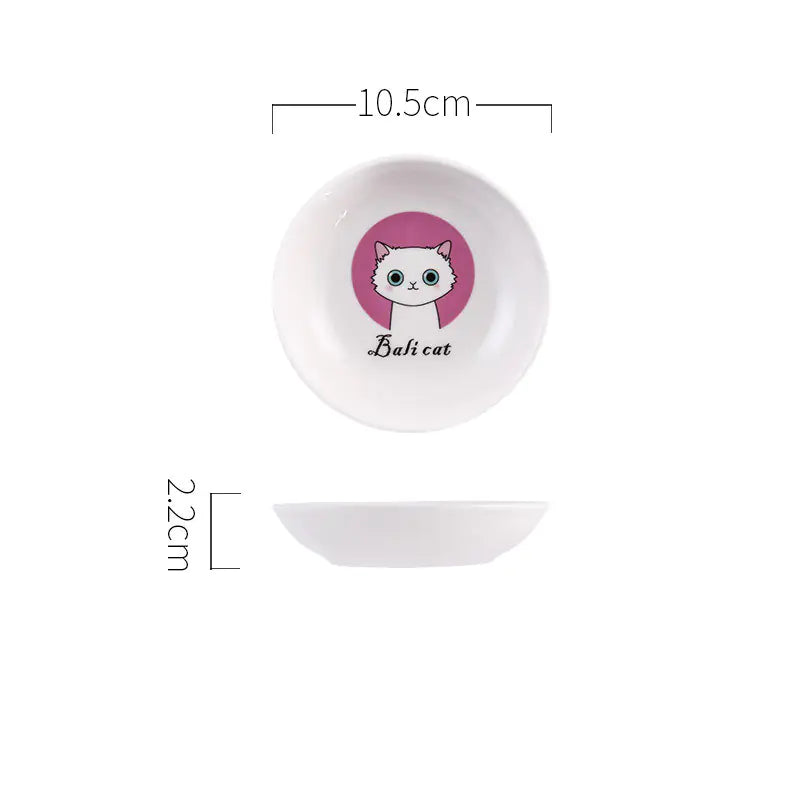 Cat Dish Tableware