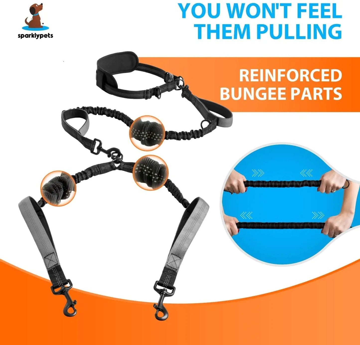 2-Dog Hands-Free Leash