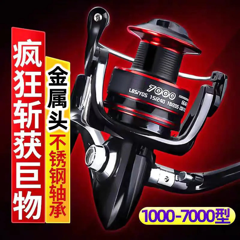 Metal Fishing Reel for Sea and Freshwater Fishing