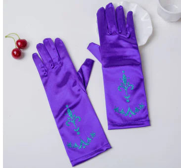 Elsa Princess Gloves for Girls'