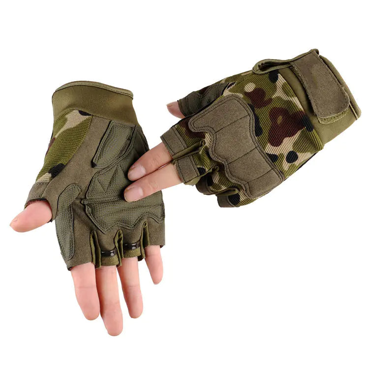 Tactical Half Finger Gloves for Outdoor Sports Training