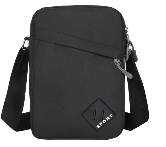 Men's Oxford Cloth Crossbody Shoulder Bag