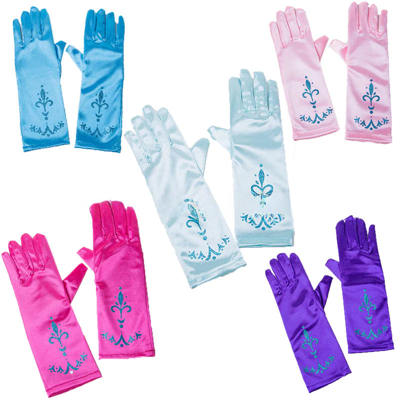 Elsa Princess Gloves for Girls'